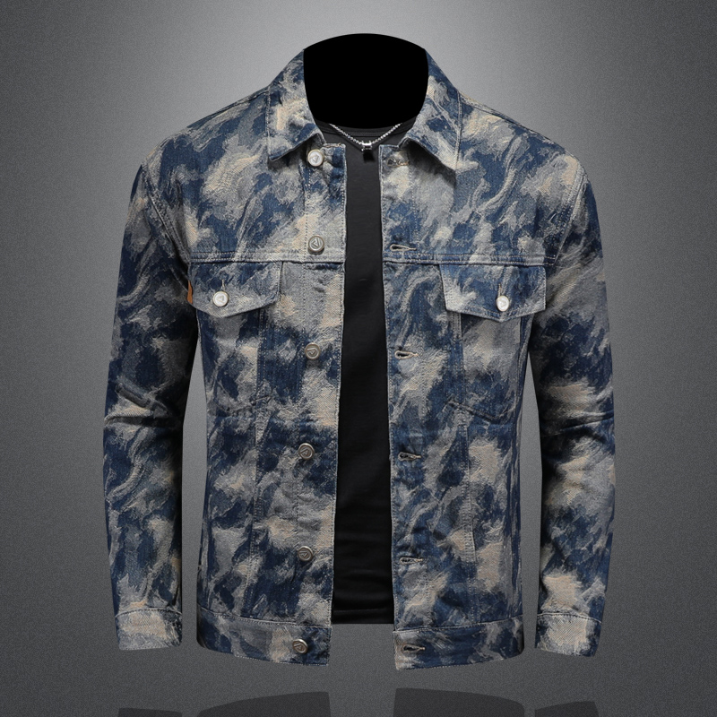 2025 Spring Vintage Denim Jack - Street Fashion Men 2025 리뷰 및 가격