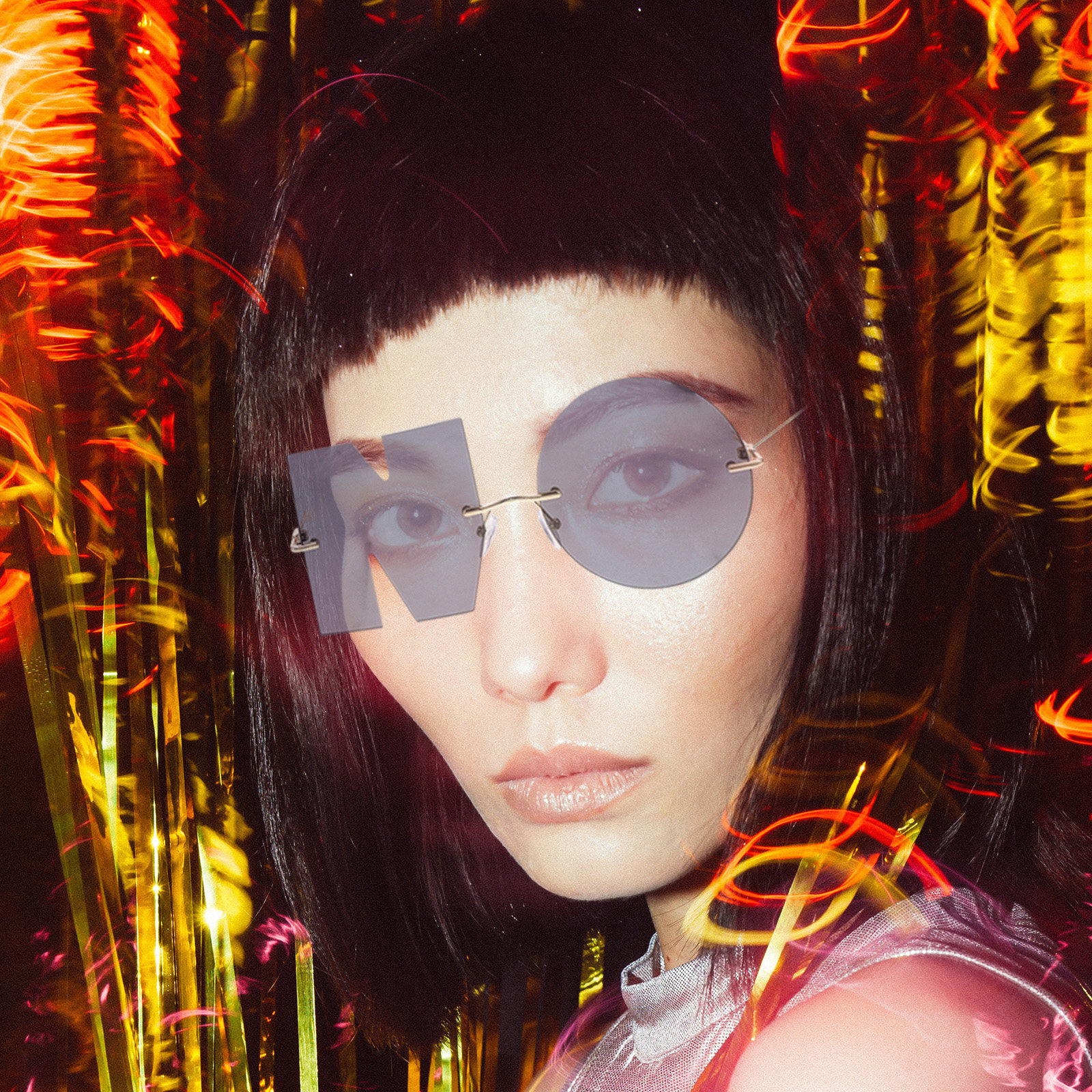 1Pair Chic Letter Sunglasses C - Street Fashion Events 리뷰 및 가격