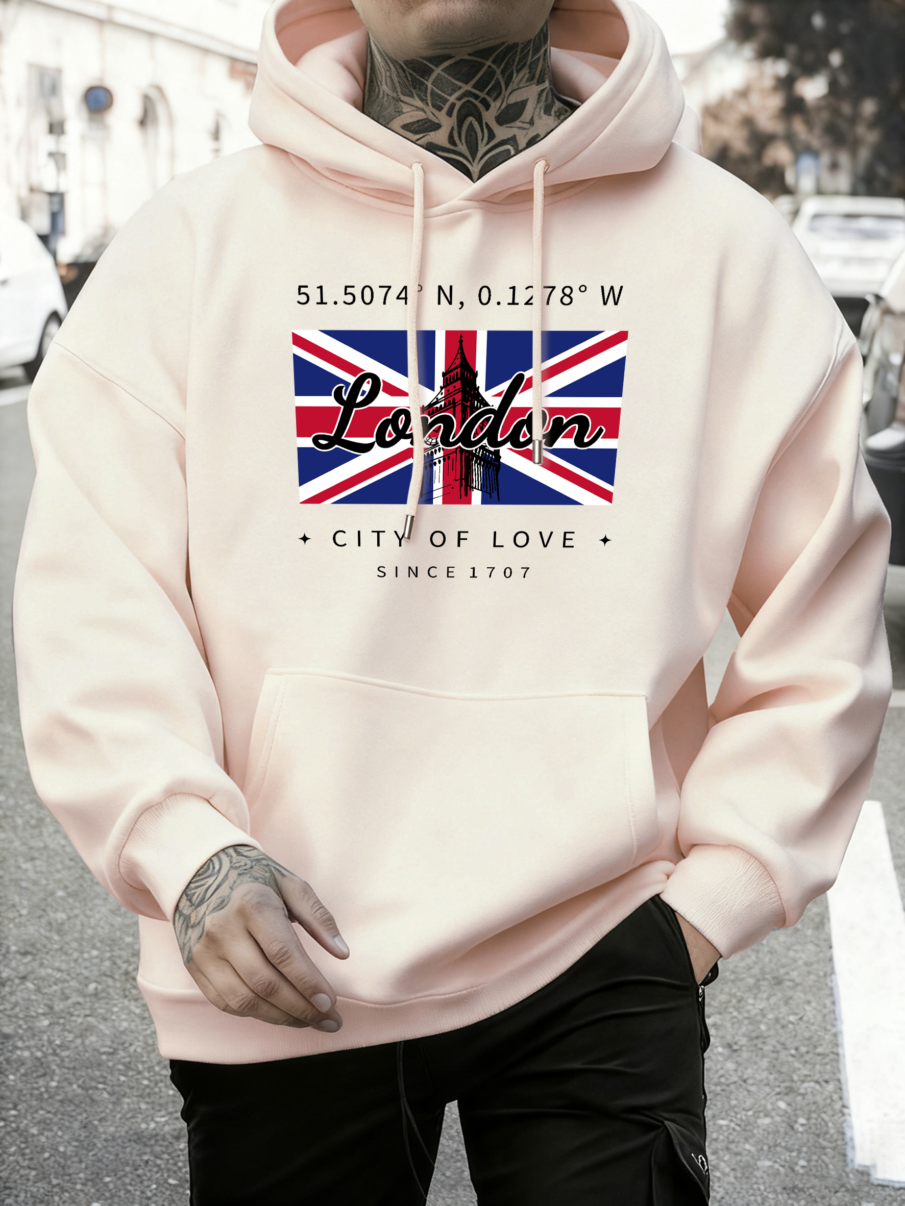 London City Of Love Flag Print - Street Fashion In London 리뷰 및 가격