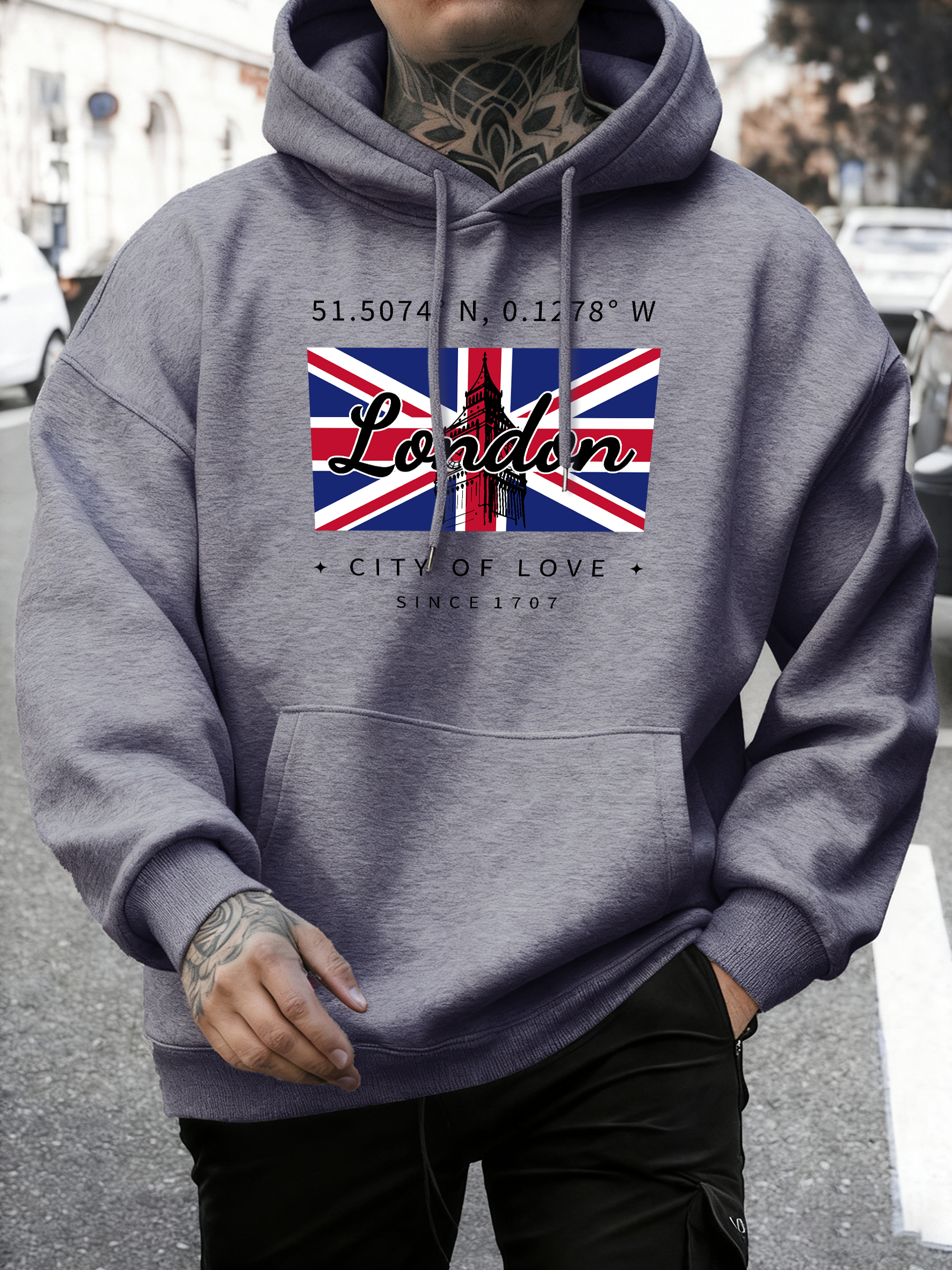 London City Of Love Flag Print - Street Fashion In London 리뷰 및 가격
