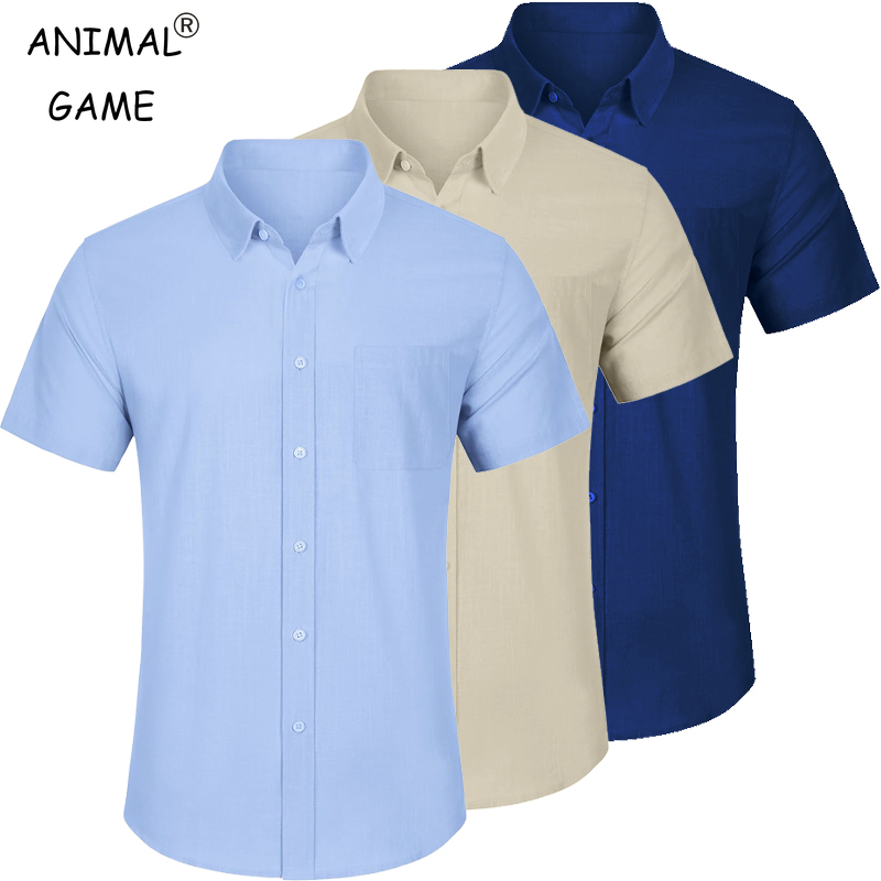 Summer Men's Short Sleeve Cott - Street Fashion Game 리뷰 및 가격