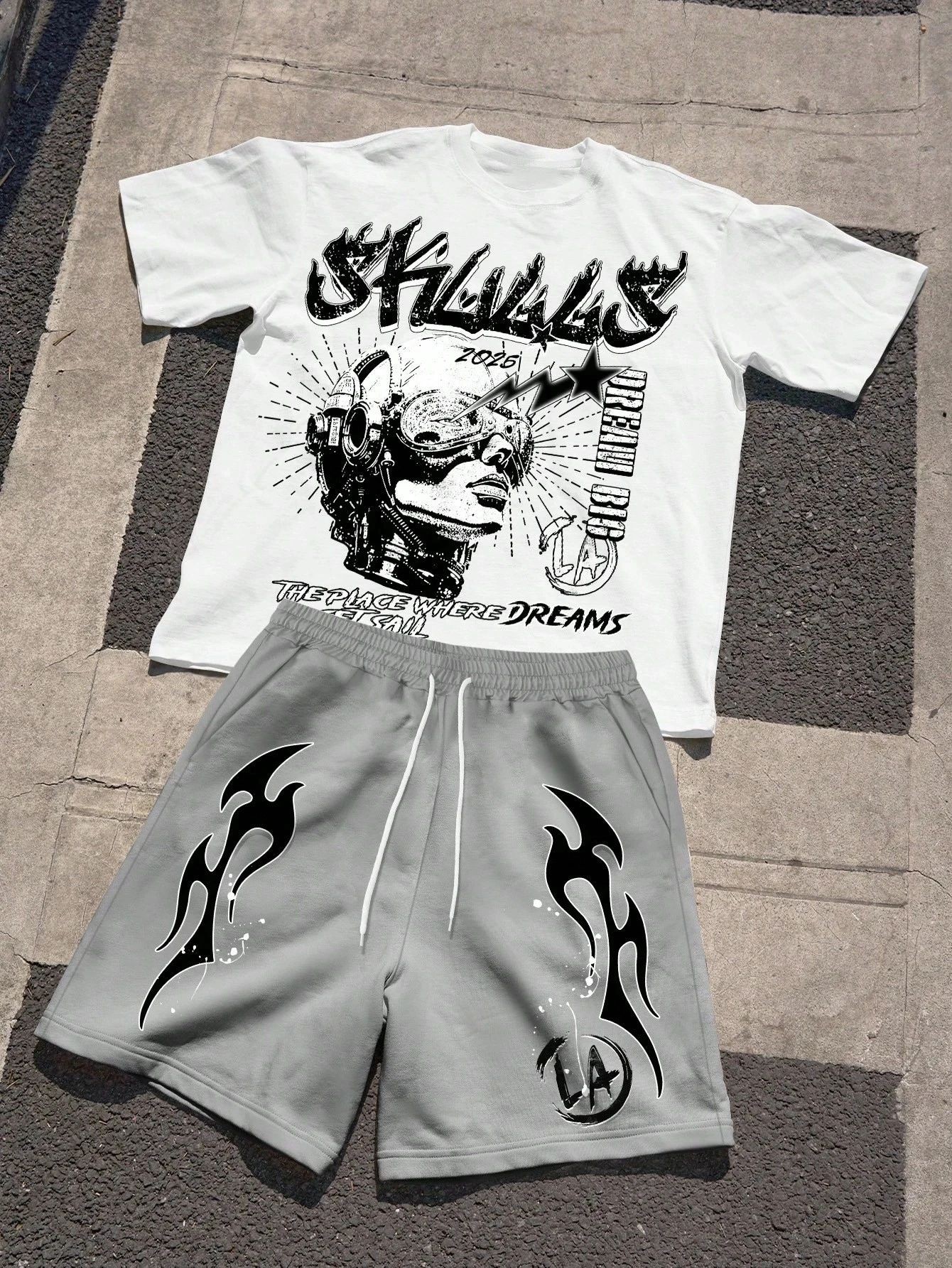 2026 Summer New Men's Short-Sl - Street Fashion Summer 2026 리뷰 및 가격