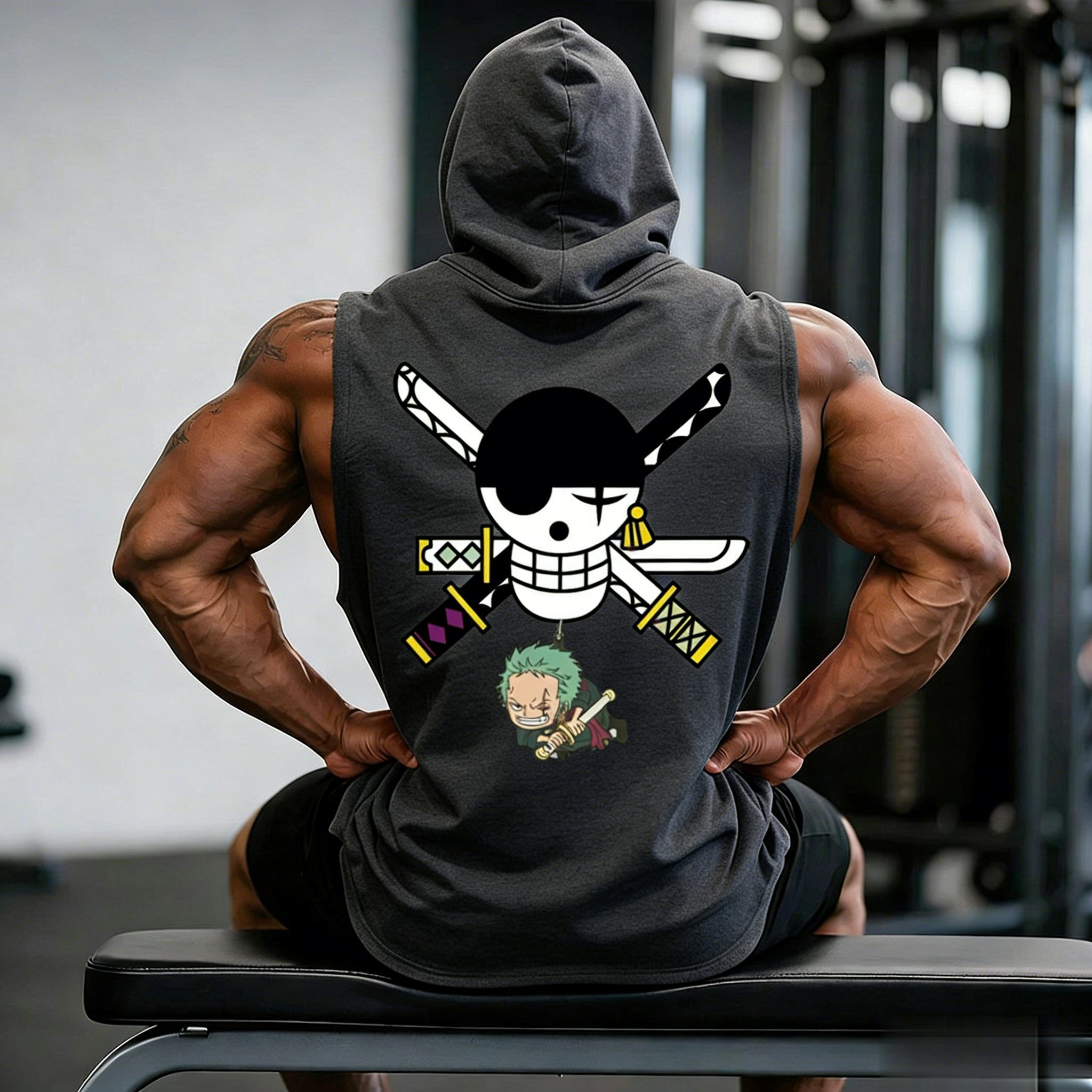 Men's Tank Top One Piece Sleev - Graphic Hoodie Streetwear 리뷰 및 가격