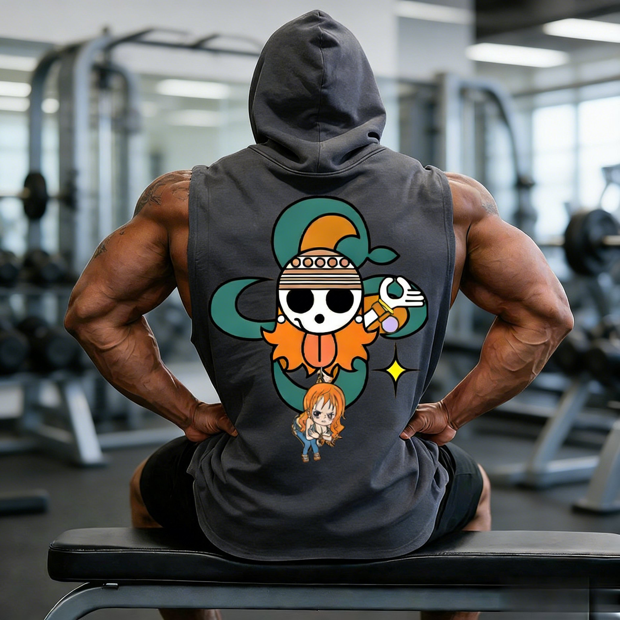 Men's Tank Top One Piece Sleev - Graphic Hoodie Streetwear 리뷰 및 가격
