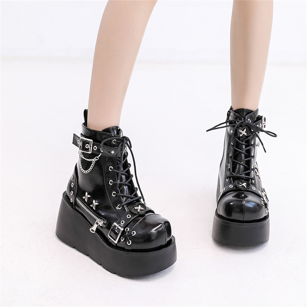 Brand New Ladies Goth Platform - Girl Fashion Street 리뷰 및 가격