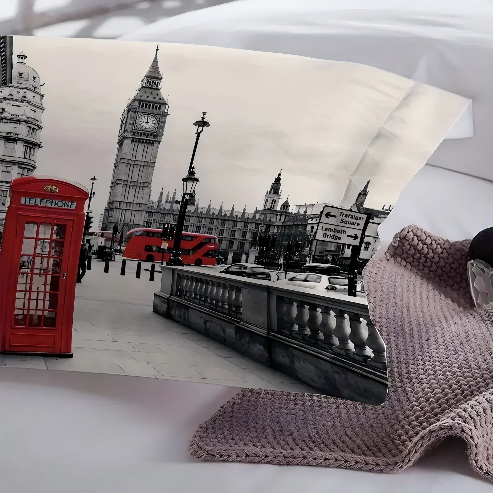 London Street Pattern 3D Print - Street Fashion In London 리뷰 및 가격