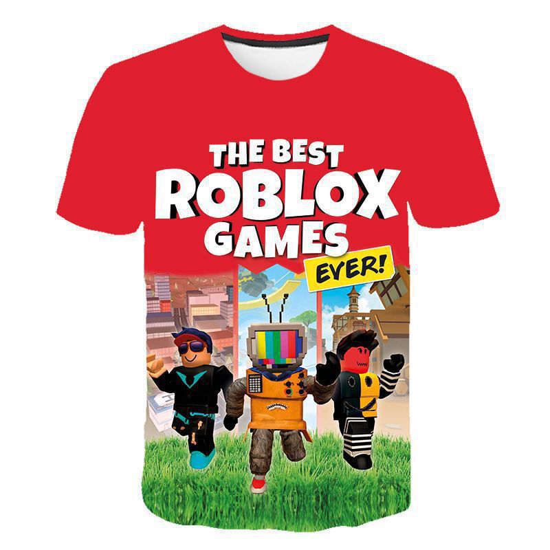 Roblox Game Kids T-Shirt Cospl - Street Fashion Game 리뷰 및 가격