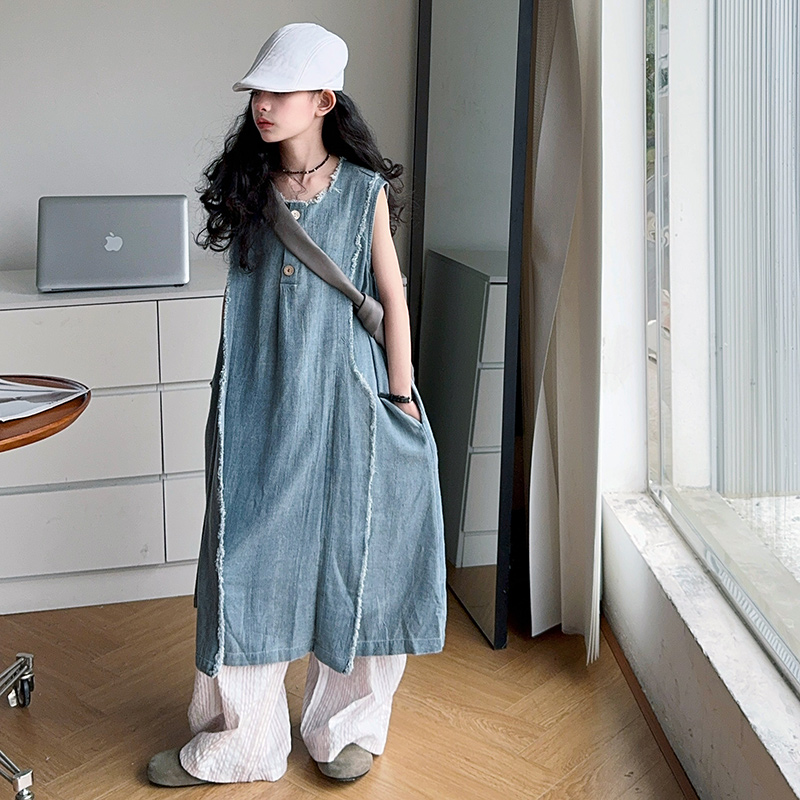 Loose Style Kids Luxury Summer - Girl Fashion Street 리뷰 및 가격