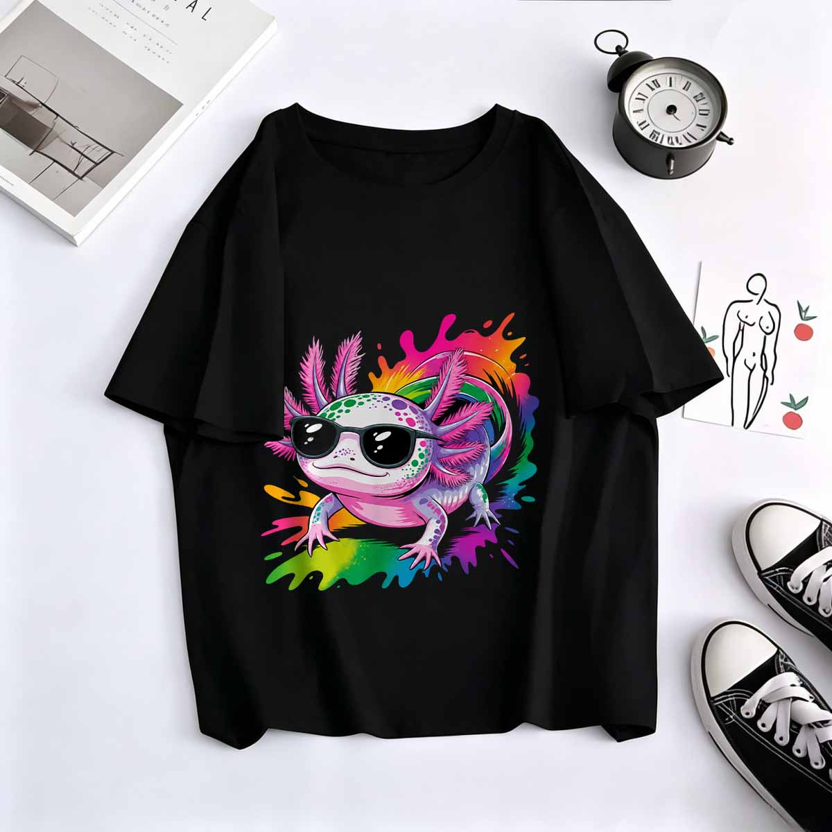 T-Shirt Winter Heavy Cotton Te - Street Fashion Events 리뷰 및 가격