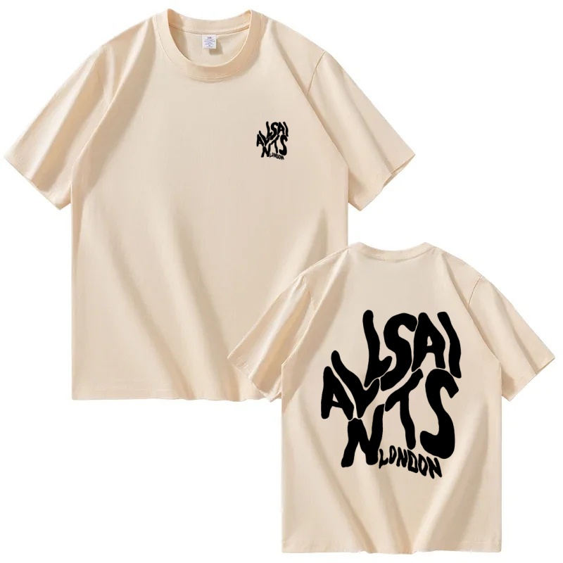 London Elastic Text T-Shirt, B - Street Fashion In London 리뷰 및 가격