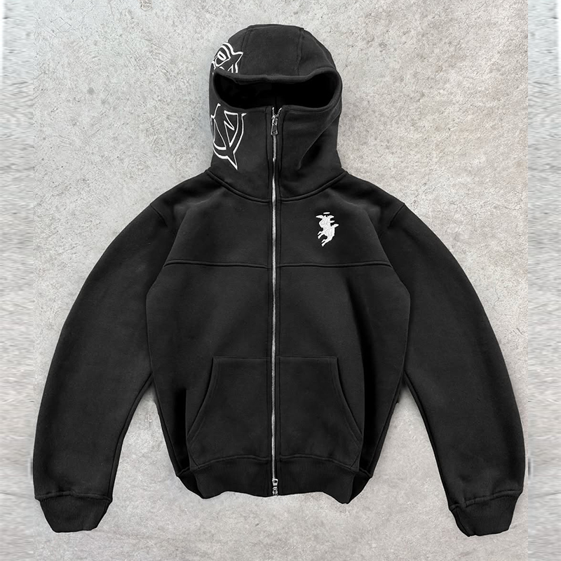 Embroidery Graphic Streetwear  - Graphic Hoodie Streetwear 리뷰 및 가격