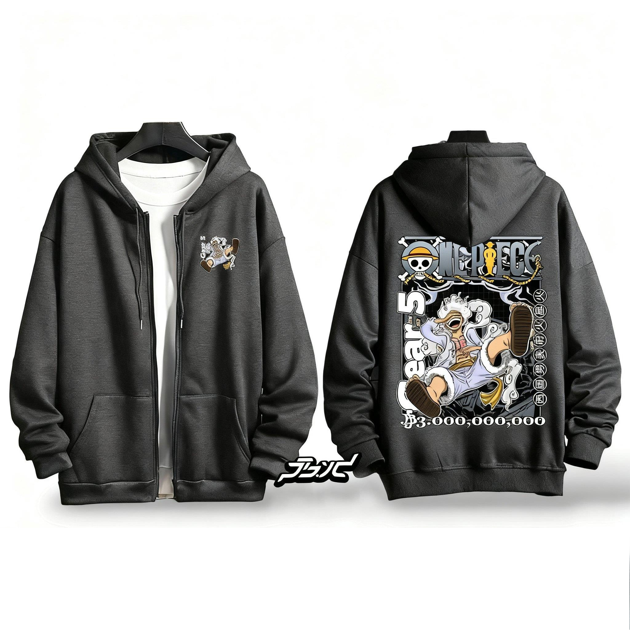 One Piece Gear 5 Luffy Anime H - Graphic Hoodie Streetwear 리뷰 및 가격