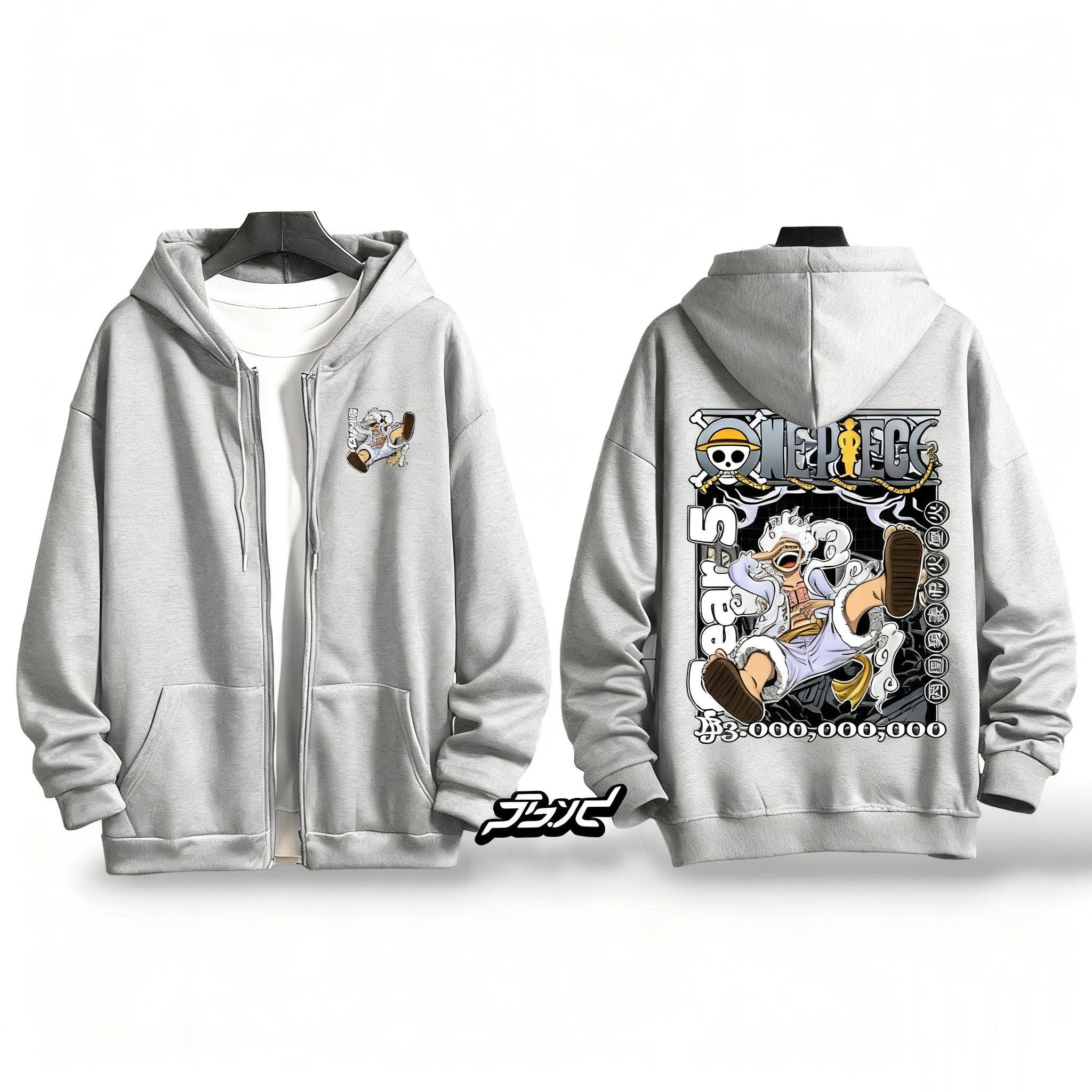 One Piece Gear 5 Luffy Anime H - Graphic Hoodie Streetwear 리뷰 및 가격