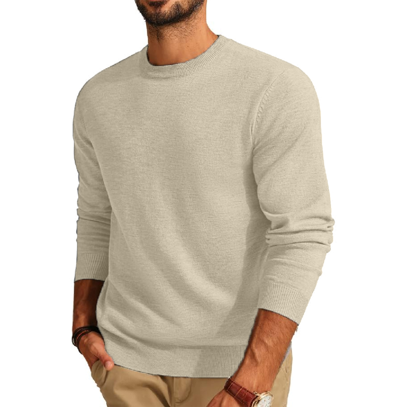 Men's Long Sleeve Sweaters Cre - Street Fashion Game 리뷰 및 가격