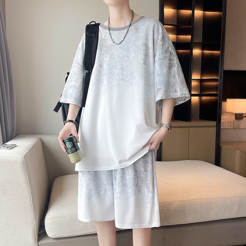 【Top 5-Point Pants】Men's T-Shi - Street Fashion China 리뷰 및 가격